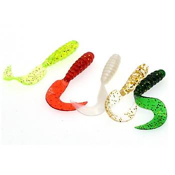 PROFISHER Silika Jel Sahte Yumuşak Yem 6 cm 1,8 gr Plastik Kutuda    