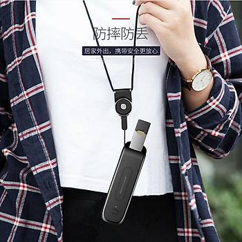 JUUL Vape Pod Kalem iin 300mAh Qi Kablosuz arj Yata ve Boyun Asks 