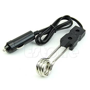 12 V Araç Daldırma Isıtıcı Oto Elektrik Çay Kahve Su Isıtıcı