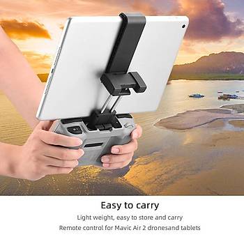 DJI Air2 Uzaktan Kumanda Uzatma Aparat� Tablet Tutucu Klip 