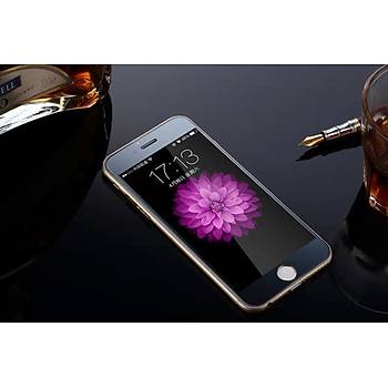 iPhone 6 6S Ýçin Ön/Arka Mirror Aynalý Ekran Koruyucu Tamperli Cam Siyah Renk