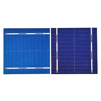 Güneþ Paneli Solars Hücre 0.5 V 0.46 W 52x52mm 50Adet DIY Set
