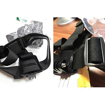 Aksiyon Kamera Tutucu Elastik Ba Band Harness Kafa Kay