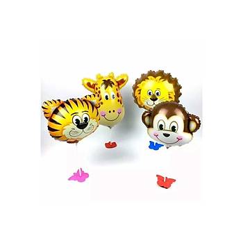 Folyo Balon Aslan 37x30 Parti Süsleme Doğumgünü
