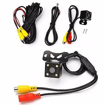 Ara Arka Kamera Evrensel IP67 Su Geirmez LED RCA Gece Gr Park Yardm