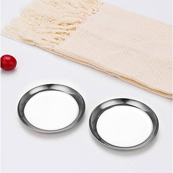 M�h�r Mumu �al��ma Tepsisi Paslanmaz �elik Yuvarlak 10x10cm  