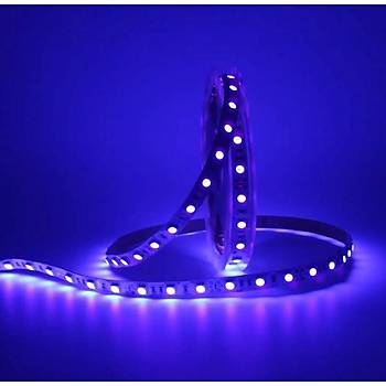 395nm UV 5V �erit LED 5050 60/1 mt Yap��kanl� Kesilebilir
