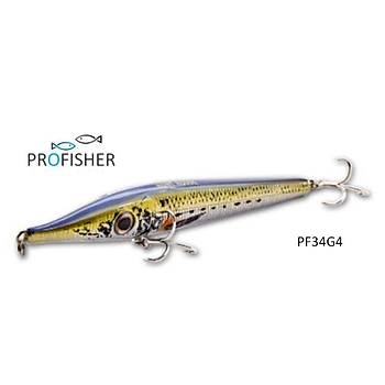 Profisher 2 Kanca G4 Zargana 150 Sert Sahte Lüfer Yem 19 gr 14,6 cm