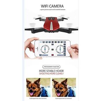 Dron Eachine E52 WiFi FPV Selfie Katlanýr Drone Yükseklik Sabitleme 