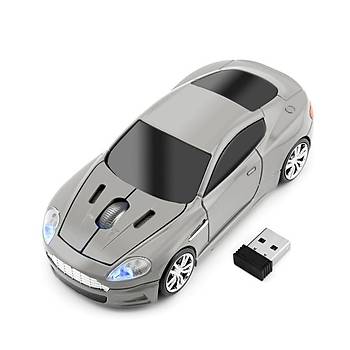 Optik Mouse 2.4GHz Ergonomik Kablosuz Aston Araba Şeklinde 
