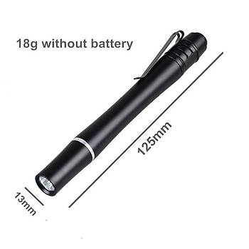 UV 3W 365nm Ultraviole Mini Cep Kalem Doktor Tıbbi Tanı