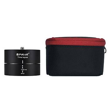 PULUZ 120 Dakika Time Lapse 360° Dönme Panoramik Görüntü Tripod Kafa Adaptörü   