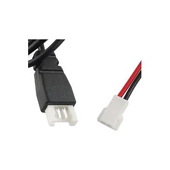 Lipo Pil 3.7V 900mAh 25C Dron ve RC Model Bataryası HX2.54 Soket