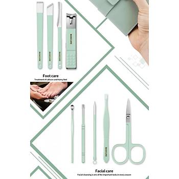 Tırnak Makası Manikür 16 lı Set Paslanmaz Çelik Bebek Yetişkin 