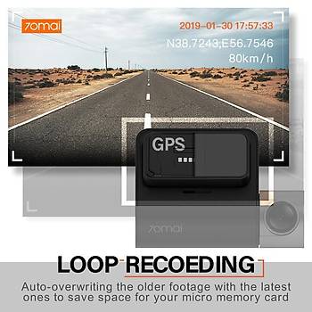 1080P Wifi Ara Kamera Kaydedici Dvr Hz Koordinat GPS Modl