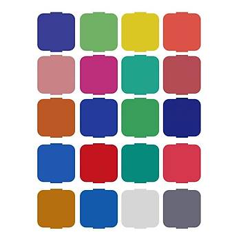 LED I��k 10M IP67 Su Ge�irmez Dahili Pil 200-5500 20 Renk Filtre