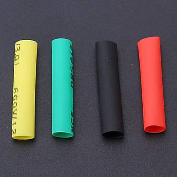 Poliolefin Shrink Yal�t�ml� 2:1 Daralan T�p Set 328 adet Is� Makaron Boru 