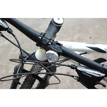 Bisiklet Şarjlı Ön Far veya Arka Uyarı LED Işık USB Şarj Kablosu ile WOSAWE