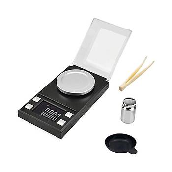 0.001g/50g Dijital Hassas Tart LCD Byk Ekran Otomatik Kapanma
