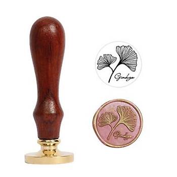Mektup Damga Mühürü Gingko + 30 Mühür Mumu + Eritme Kaşığı