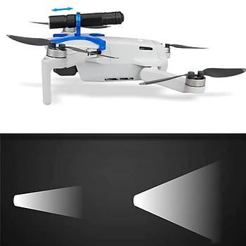 DJI Mavic Mini 2 LED Gece Uu Feneri Zum Ayarl CREE-Q5 Far Ik 