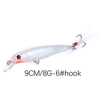 PROFISHER 4 Renk Set 2 Kanca Sahte Balık Yem 8 gr 9 cm Minoru B