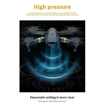Mavic Pro Kombo Klonu WIFI FPV Ykseklik Sabitleme Katlanr Pervane 