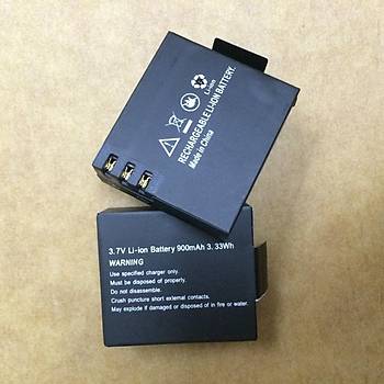 Aksiyon Spor Kamera Pili 900mAh SJ-CAM EKEN vs.