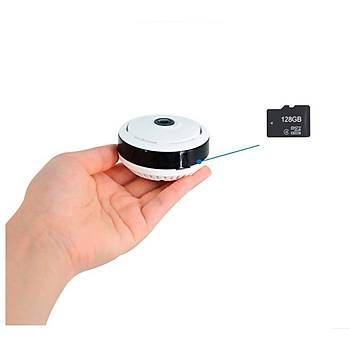 WIFI IP Balıkgözü Panoramik Dome 960P Kamera 360 PTZ