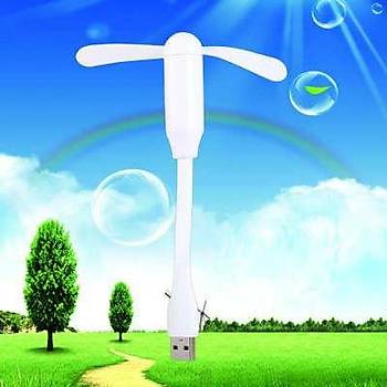 Portatif Taşınabilir USB Fan Pervane Vantilatör