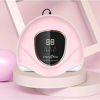 UV Tırnak Oje Kurutma Lambası S2 Pro 72W LCD Ekranlı USB 30 Led