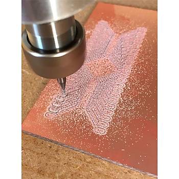 Tungsten Karbür PCB Kesme Oyma CNC Freze Uç 0.8-3.0mm 10lu Set