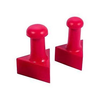 M�h�r Kau�uk Ala��m K�rm�z� Ka�e ��gen 30x30mm