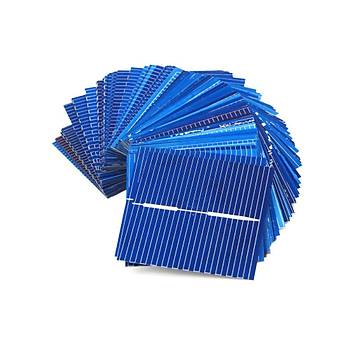 Polikristal Silikon Güneş Paneli Hücre Modülü 50 Adet 39x39mm 0.50A 0.5V