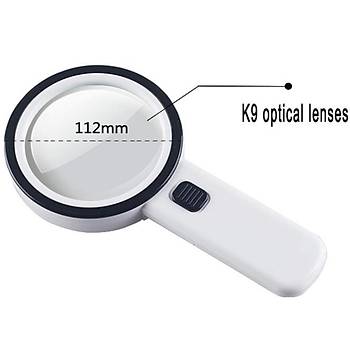 30X 95mm ift HD Optik Cam Lens El Byte 1 UV 12 LED Ikl