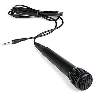 El Mikrofon Alýcý Sistemi Kablolu veya Kablosuz 2 in1 Undirectional 