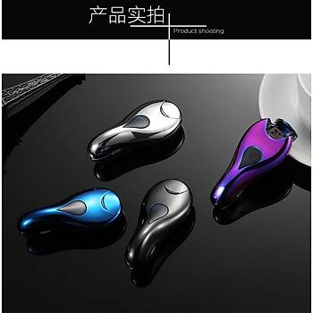 Plazma Çift Ark Alevsiz Çakmak Dokunmatik USB Şarjlı Ergonomik Dizayn