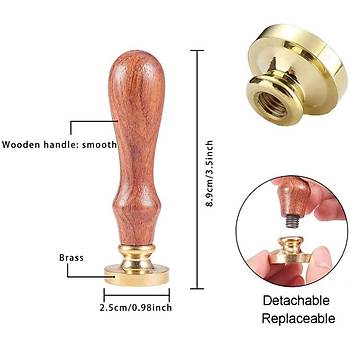 Mektup Damga Mühürü Öpücük Kiss + 30 Mühür Mumu + Eritme Kaşığı