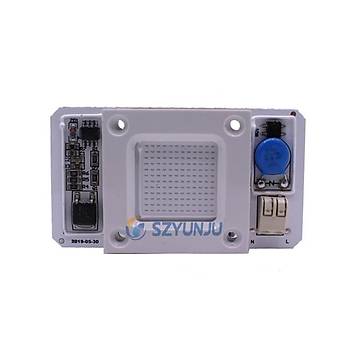 UV 395nm Cob Led 50W AC 220V Ik Hydroponice DOB Is NTC Sensrl
