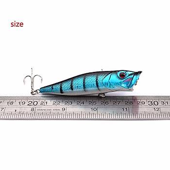 PROFISHER 6 lı Set Sert Yapay Sahte Open Mouth Balık Yem 8,89cm