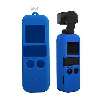 Dji Osmo Pocket ��in Renkli Silikon Koruyucu K�l�f Buyun Ask�l� Kordon