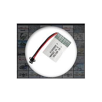 Lipo Pil 3.7V 150mAh 20C Dron ve RC Model Bataryası HX2.54 Soket
