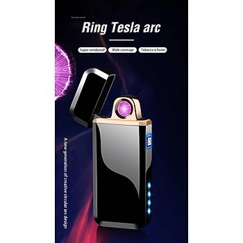 Teslacoil Dairesel Ark Alevsiz Elektronik akmak El Feneri USB arjl