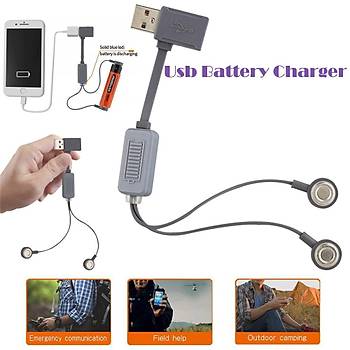 Taşınabilir Evrensel Manyetik Usb Pil Şarj Kablosu & Power Bank Li-Ion Piller 