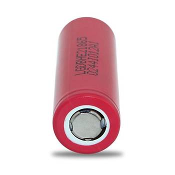 18650 2500mAh 35A 3.7V ICR18650 HE2 Li-on Şarjlı Pil 1000 Cycle 