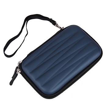 GPS HDD 2.5 ve Powerbank İçin Fermuarlı Eva Koruma Çantası  145*100*34mm