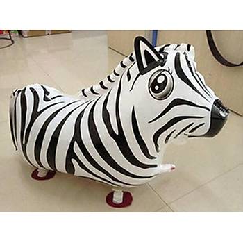 Folyo Balon Zebra Parti Ssleme DoumgnOyuncak