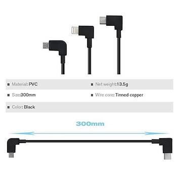 DJI Mavic Air 2 USB Tip C den Android Telefona OTG Veri Kablosu