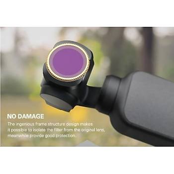 DJI OSMO Pocker UV + CPL + ND4 + ND8 + ND16 + ND32 6 lı Filtre Seti 