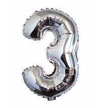 Dev Folyo Balon 80cm Rakam, Parti S�sleme Malzemesi, Do�umg�n� S�